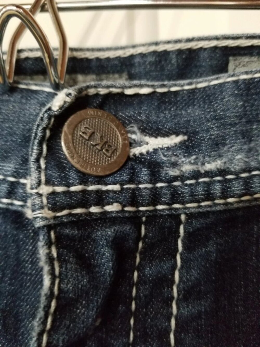 BKE Denim Carter Jeans Size 36W / 33L Boot Cut (10 Inch Rise) - Picture 2 of 12